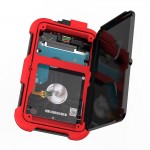 ORICO Blue / Red silica gel 2.5Inch Triple-Protection HDD Enclosure